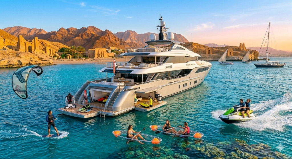 Yacht Charter Egypt With Water Sports