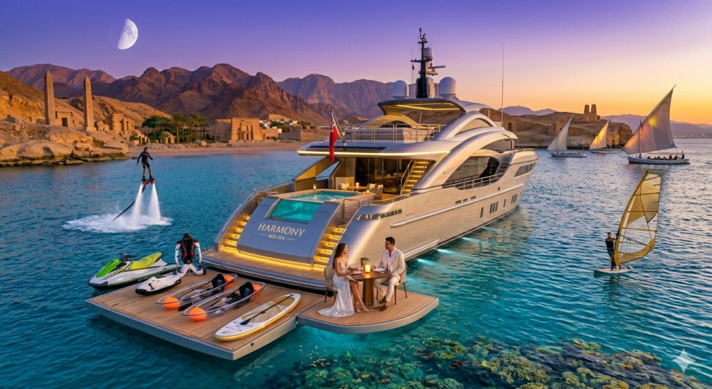Yacht Charter Egypt With Water Sport