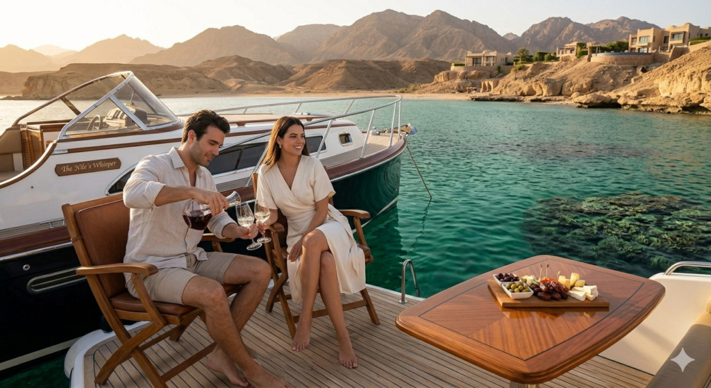 Small Luxury Yacht Rental Egypt