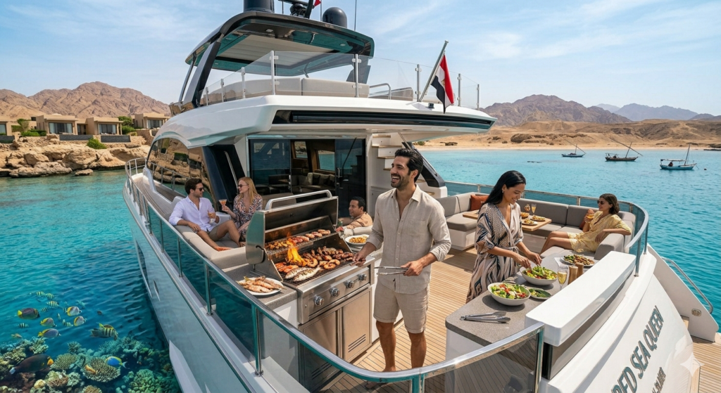 Luxury Yacht With BBQ Egypt