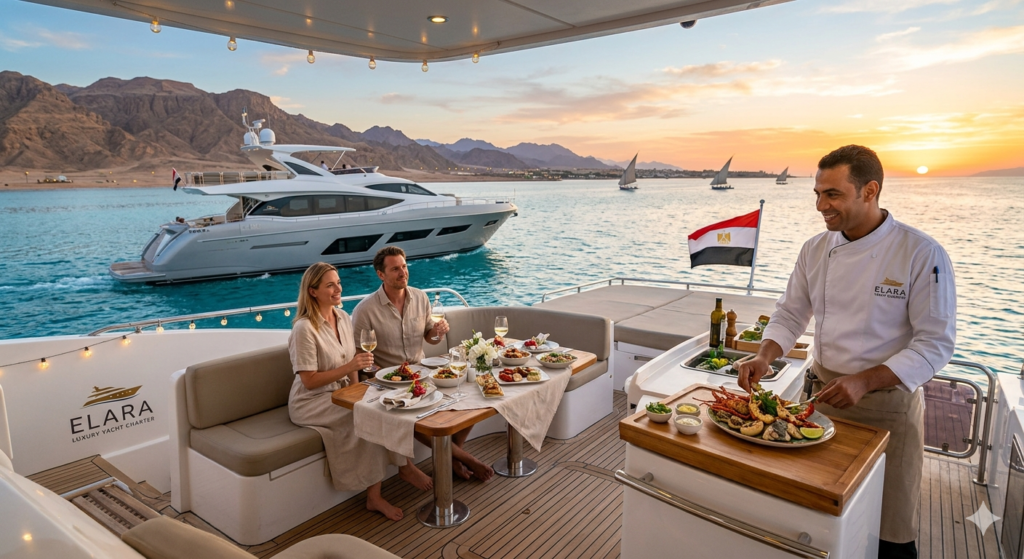 Egypt Yacht Charter With Chef