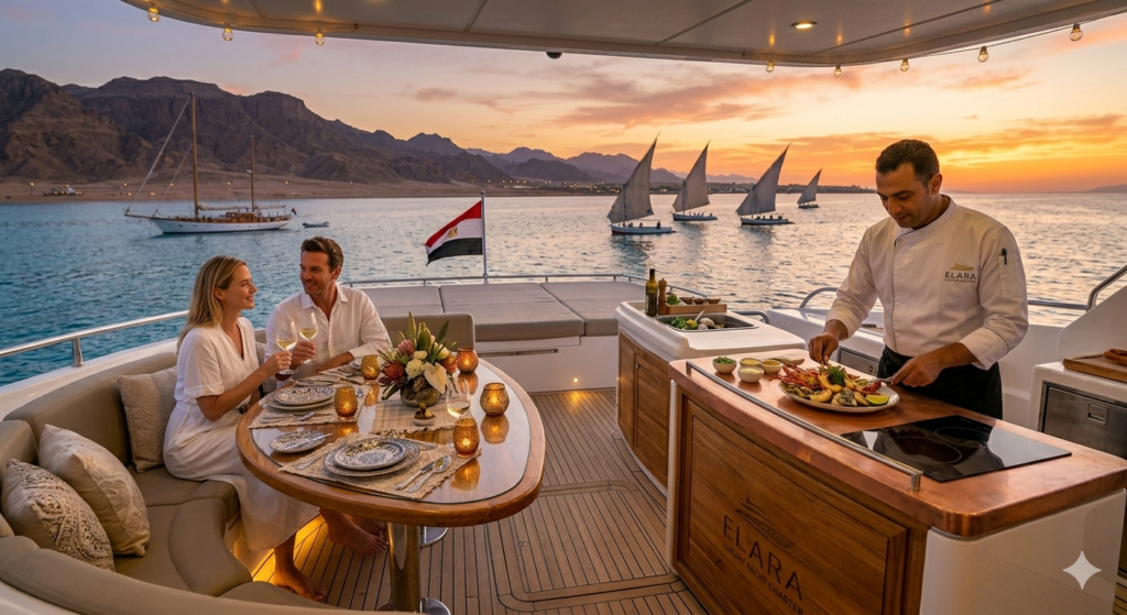 Egypt Yacht Charter With Chef