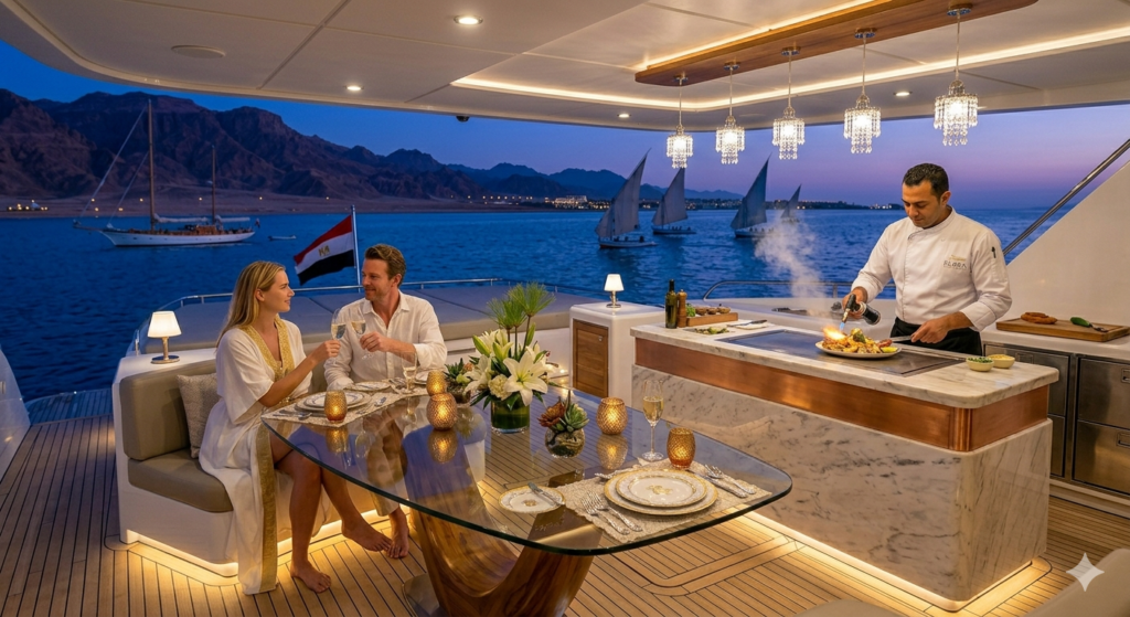 Egypt Yacht Charter With Chefs